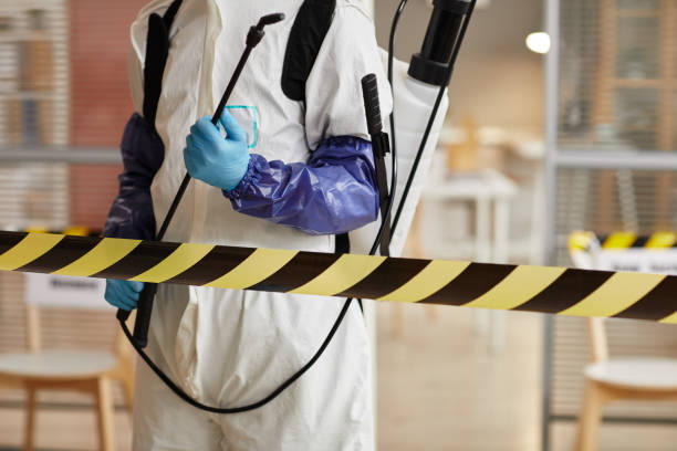 Professional Blood Cleanup technician working in Farwell, NE